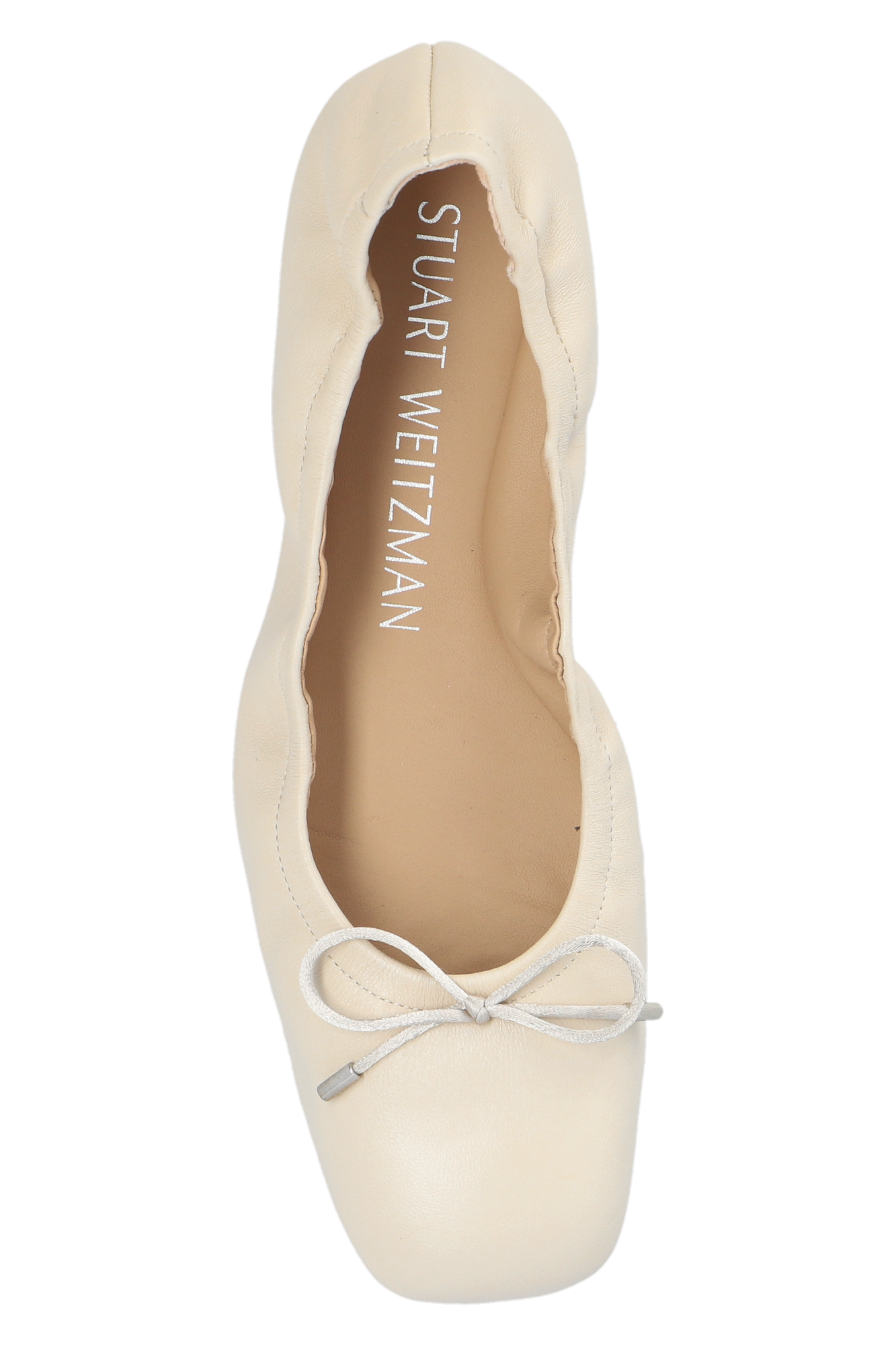 Stuart weitzman capture on sale leather ballet flats